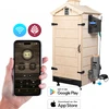 Affumicatoio senza telaio dragON PLYWOOD NATURE con centralina Wi-Fi, 200 L - 5 