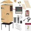 Affumicatore 200 L dragON Larch E21 - in larice, con modulo riscaldante elettrico e centralina di controllo - 12 
