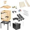 Affumicatore in legno da 60 cm, con braciere ['affumicare la carne', ' affumicare il prosciutto', ' affumicare le salsicce', ' affumicatore da giardino', ' affumicati', ' come affumicare', ' affumicatore', ' affumicatore in legno', ' affumicatore con braciere', ' affumicatoio in legno', ' affumicatoio', ' affumicare il pesce', ' affumicare i formaggi', ' affumicatore con base', ' affumicatore in legno di abete rosso', ' affumicatore con braciere laterale', ' affumicatore fatto a mano', ' barbecue']