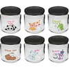 Barattolo per bambini twist-off 212 ml con stampa e tappo fi 66/4, 6 pezzi - 5 