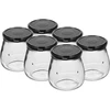 Barattolo twist-off 500 ml "Anfora capovolta" con tappo nero Ø 82/6, 6 pz. - 13 