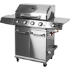 Barbecue a gas dragON BBQ201, 18,8 kW, argento - 2 