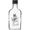Bottiglia tipo fiaschetta 200 ml con tappo a vite, stampa «Pupazzo di Neve», 1 pz. ['bottiglia', ' fiaschette', ' bottiglia con stampa', ' bottiglia per le Feste', ' bottiglia per il Natale', ' bottiglia per liquori fatti in casa', ' bottiglia per distillati artigianali', ' bottiglia per alcolici', ' bottiglia 200 ml', ' bottiglia 200 ml con tappo a vite', ' fiaschetta', ' bottiglietta mignon', ' set per le Feste', ' bottiglia da mettere sotto l’albero', ' bevande per le Feste', ' piccola bottiglia decorativa', ' Buon Natale', ' regalo di Natale']