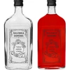 Bottiglia tipo fiaschetta 500 ml con tappo a vite, stampa "Nalewka domowa", 1 pz. - 9 