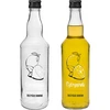 Bottiglia 500 ml con tappo a vite, stampa «Cytrynówka», 1 pz. ['bottiglia per liquori', ' bottiglia per acqua', ' bottiglia con stampa', ' bottiglia in vetro', ' bottiglia per liquore', ' cytrynówka', ' ricetta per la cytrynówka', ' cytrynówka fatta in casa', ' bottiglia per alcolici', ' bottiglia decorativa', ' bottiglie per vodka', ' bottiglie per distillati casalinghi', ' bottiglia in vetro 500 ml', ' bottiglie da matrimonio']