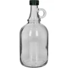 Bottiglia Gallone 1 L con tappo, senza impagliatura - 6 