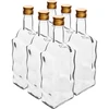 Bottiglia Klasztorna 500 ml, con tappo a vite, in vetro trasparente - 6 pz. - 2 