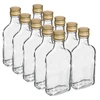 Bottiglia tipo fiaschetta per infusi e liquori con tappo a vite 200 ml – 10 pezzi - 3 