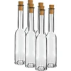 Bottiglie per liquore 200 ml, 6 pz + 6 tappi 23/18 - 5 