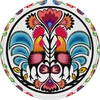 Capsule Twist-Off 66 mm Folk - 10 pz. ['tappi', ' tappo', ' tappo per vasetti', ' tappo colorato per vasetti', ' tappo colorato']