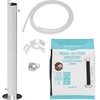 Colonna filtrante in acciaio inox a sospensione, con accessori e carbone attivo inclusi - 4 