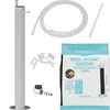 Colonna filtrante premium in acciaio inox, con accessori e carbone attivo inclusi - 3 