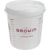 Contenitore per fermentazione - con stampa e coperchio, 15 L ['contenitore di fermentazione', ' fermentatore a secchio', ' secchio fermentatore', ' contenitori di fermentazione', ' contenitore di fermentazione per vino', ' contenitori di fermentazione per vino', ' Biowin secchio fermentatore', ' Browin secchio fermentatore']
