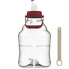 Damigiana 10 L con maniglia e rubinetto ['damigiana infrangibile', ' damigiana in PET', ' damigiana leggera', ' damigiana per vino', ' damigiana con rubinetto', ' damigiana con rubinetto incorporato', ' damigiana per vinificazione', ' damigiana con rubinetto di scarico', ' damigiana in plastica', ' damigiana per fermentazione', ' damigiana 10 L']