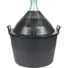 Damigiana da 34 L con cestello in plastica - 6 