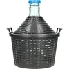 Damigiana da vino 5 L con cestello in plastica ['damigiana', ' damigiana per vino', ' damigiana con cestello in plastica', ' damigiana da vino', ' damigiana per fermentazione', ' damigiana in vetro', ' fermentatore in vetro', ' carboy in vetro', ' bottiglione in vetro 5 L', ' damigiana 5 L']
