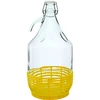 Damigiana Dama 5 L - cestello in plastica, chiusura meccanica a filo - 6 