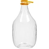 Damigiana Dama 5 L in PET, con tappo a vite e manico - 3 