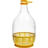 Damigiana Dama 5 L in PET, con tappo, manico e cestello ['damigiana', ' damigiana per vino', ' damigiana Dama', ' damigiana in cestello', ' damigiana 5 L', ' boccione 5 L', ' damigiana', ' boccione in cestello', ' damigiana Dama 5 L in cestello', ' boccione per vino', ' damigiana per distillati', ' boccione per vino', ' bottiglione per vino', ' fiasco per vino', ' contenitore per vino', ' damigiana per vino', ' boccione per vino 5 litri', ' damigiana con tappo a vite', ' set per vino', ' damigiana infrangibile', ' accessori per vinificazione', ' vinificazione casalinga', ' attrezzatura enologica', ' ideale per il vino']