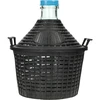Damigiana per vino 5 L con cestello in plastica - 13 