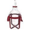 Damigiana per vino leggera e infrangibile con cinghie, 25 L - 5 