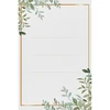 Etichette autoadesive 60 x 90 mm per bottiglie, vasetti, regali, motivo floreale - 20 pz. - 13 