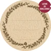 Etichette rotonde Ø 66,5 mm per coperchi/vasetti - 20 pezzi - 4 