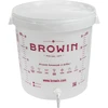 Fermentatore 30 L, bianco con stampa, con rubinetto e 2 gorgogliatori - j.EN - 13 