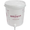 Fermentatore da 15 L con coperchio e rubinetto ['fermentatore', ' secchio fermentatore', ' secchiello fermentatore', ' fermentatori', ' fermentatore per vino', ' fermentatori per vino', ' Biowin secchio fermentatore', ' Browin secchio fermentatore']