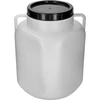 Fusto quadrato da 50 L, bianco, con maniglie 50 L - 6 