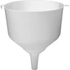 Imbuto in plastica Ø 25 mm per damigiane, bordo alto - 4 