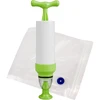 Kit per confezionamento sottovuoto - manuale ['confezionamento sottovuoto alimenti', ' pompa manuale per sottovuoto', ' sacchetti per sottovuoto', ' buste sottovuoto', ' sacchetti richiudibili per sottovuoto']