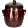 Orcio in gres 4,5 L con coperchio - 5 