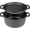 Pentola in ghisa con padella, 5 L + 1 L - 4 