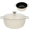 Pentola in ghisa smaltata - écru, 5,8 L - 5 
