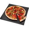 Pietra per pizza in granito rettangolare 37 x 35 cm - 2 