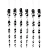 Repellente per uccelli – spirali riflettenti color argento, 6 pezzi - 8 
