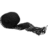 Rete elastica alimentare per salumi, nera, 18 cm x 5 m, resistente al calore fino a 220°C - 6 