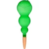 Sfera autoirrigante tripla (a tre camere), verde trasparente con punta in ceramica, 600 ml - 13 