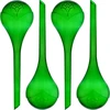 Sfere autoirriganti per piante, verdi trasparenti, 400 ml, 4 pezzi - 8 