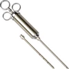 Siringa iniettore per marinature in acciaio inox 60 ml + 2 aghi - 3 