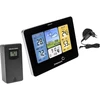 Stazione meteo RCC – elettronica, retroilluminata, wireless, con sensore, nera - 8 