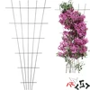 Supporto per piante - graticcio da giardino rastremato 150 x 75cm - 5 