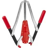 Tappatrice manuale a due leve in metallo Basic ['tappatrice per vino', ' tappatrice per bottiglie', ' per tappi in sughero', ' tappatrice per spumante', ' tappatrice manuale', ' tappatrice Biowin', ' tappatrice Browin', ' dove comprare tappatrice']