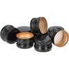 Tappi a vite per bottiglie 28/18 mm - neri, 8 pezzi - 6 