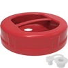 Tappo a vite in plastica Ø 100 mm twist-off con foro e gommino - 7 