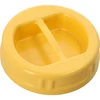 Tappo TO Ø100 mm giallo, in plastica, con maniglia, per vasetti in vetro - 9 