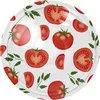 Tappo twist-off Ø 66/4 con pomodori - 10 pz. ['tappo bianco', ' motivo colorato con pomodori', ' pastorizzazione', ' controllo del processo', ' conservazione', ' diametro Ø66', ' decorazione della dispensa', ' tappi per pastorizzazione', ' tappi con verdure', ' tappi con pomodori']