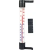 Termometro da esterno antracite (-60°C a +50°C) 23 cm ['termometro da finestra', ' che temperatura fa']