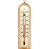 Termometro da interno con scala dorata (-10°C a +50°C) 16 cm ['termometro da interno', ' termometro da stanza', ' termometro per interni', ' termometro domestico', ' termometro', ' termometro in legno da interno', ' termometro con scala ben leggibile', ' termometro con scala dorata', ' termometro da appendere', ' termometro piccolo']